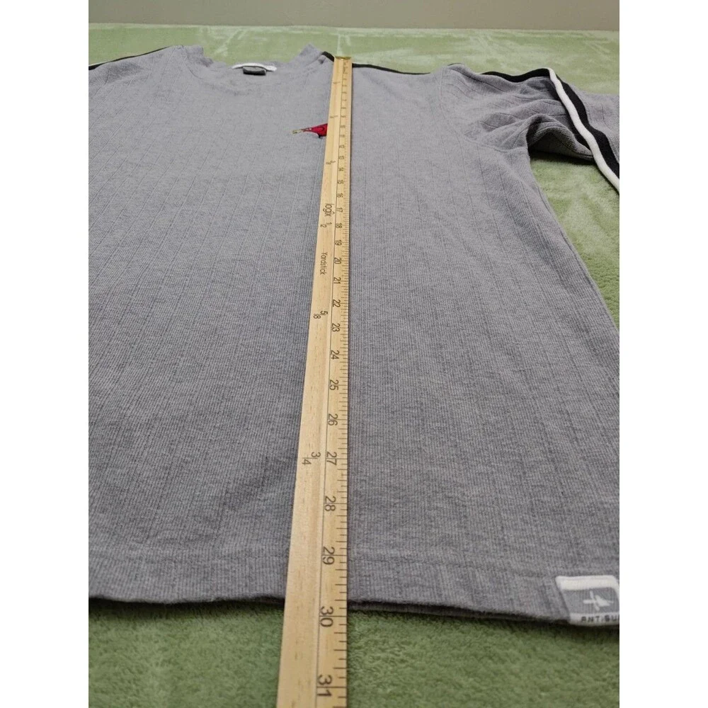 St Louis Cardinals Sweater Mens XL Gray V-Neck Pullover Long Sleeve MLB Football